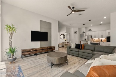 This elegant and inviting 5BR/4BA home is surrounded by lush on Plantation at Ponte Vedra in Florida - for sale on GolfHomes.com, golf home, golf lot