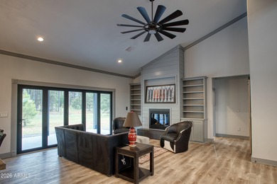 This stunning single-story custom farmhouse-style home, built in on Torreon Golf Club in Arizona - for sale on GolfHomes.com, golf home, golf lot