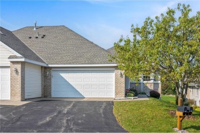 Enjoy a carefree lifestyle in this beautiful end-unit townhome on Crystal Lake Golf Course in Minnesota - for sale on GolfHomes.com, golf home, golf lot