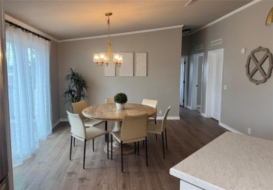 This is a newly remodeled mobile home in Horseshoe Bend Air Park on Horseshoe Bend Country Club in Texas - for sale on GolfHomes.com, golf home, golf lot