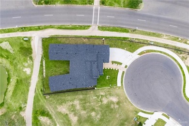 Stunning 2024 custom-built home sits on a desirable corner lot on Los Lagos Golf Club in Texas - for sale on GolfHomes.com, golf home, golf lot