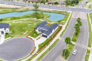 Stunning 2024 custom-built home sits on a desirable corner lot on Los Lagos Golf Club in Texas - for sale on GolfHomes.com, golf home, golf lot