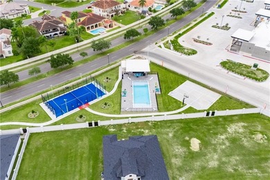 Stunning 2024 custom-built home sits on a desirable corner lot on Los Lagos Golf Club in Texas - for sale on GolfHomes.com, golf home, golf lot