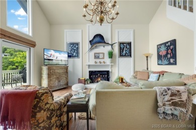 This charming 2,397 sq ft lakefront home in Tan-Tar-A Estates on The Oaks Golf Course in Missouri - for sale on GolfHomes.com, golf home, golf lot