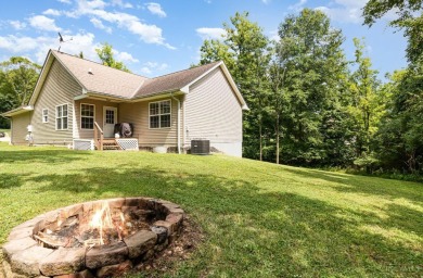 Live the Lake Life on One Easy Level! Tucked away on a quiet on Hidden Valley Golf Club in Indiana - for sale on GolfHomes.com, golf home, golf lot