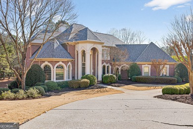 Stunning luxury home located in the prestigious, gated Sugarloaf on TPC At Sugarloaf Golf Club in Georgia - for sale on GolfHomes.com, golf home, golf lot