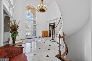 Stunning luxury home located in the prestigious, gated Sugarloaf on TPC At Sugarloaf Golf Club in Georgia - for sale on GolfHomes.com, golf home, golf lot