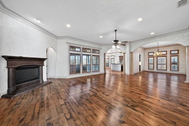 Luxury living awaits at 845 Thomas Crossing Drive, a unique golf on Southern Oaks Golf Club in Texas - for sale on GolfHomes.com, golf home, golf lot