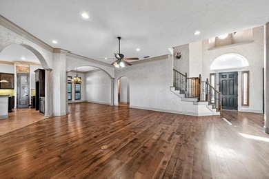 Luxury living awaits at 845 Thomas Crossing Drive, a unique golf on Southern Oaks Golf Club in Texas - for sale on GolfHomes.com, golf home, golf lot