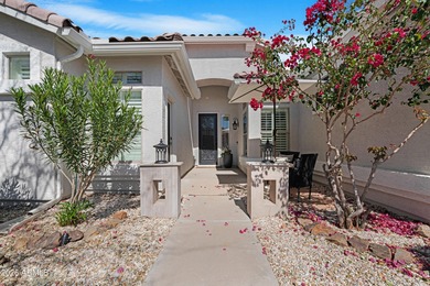 Set along the 10th hole in the prestigious 55+ guard-gated on Trilogy Golf Club At Power Ranch in Arizona - for sale on GolfHomes.com, golf home, golf lot