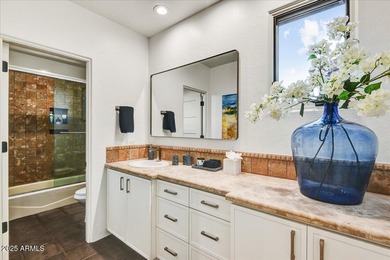 Welcome to a serene desert retreat in SUPERSTITION MOUNTAIN GOLF on Superstition Mountain Club - Lost Gold in Arizona - for sale on GolfHomes.com, golf home, golf lot