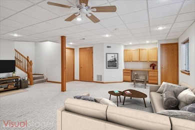 2 Bedrooms Upstairs, 1 More Bedroom/Craft Room Downstairs With on The Links at Carillon in Illinois - for sale on GolfHomes.com, golf home, golf lot