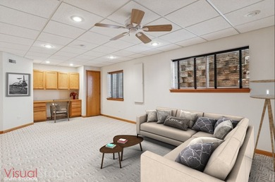 2 Bedrooms Upstairs, 1 More Bedroom/Craft Room Downstairs With on The Links at Carillon in Illinois - for sale on GolfHomes.com, golf home, golf lot