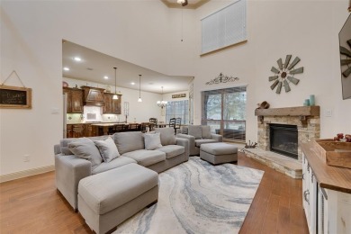 Stunning 4 bedroom, 3.5 bath home located in the only 24-7 gated on The Golf Club at Resort Eagle Mountain Lake in Texas - for sale on GolfHomes.com, golf home, golf lot