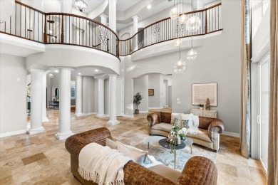 Behind the private gates of this distinguished Belleair estate on Belleview Biltmore Golf Club in Florida - for sale on GolfHomes.com, golf home, golf lot