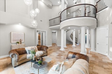 Behind the private gates of this distinguished Belleair estate on Belleview Biltmore Golf Club in Florida - for sale on GolfHomes.com, golf home, golf lot