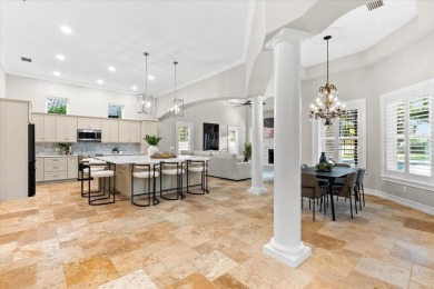 Behind the private gates of this distinguished Belleair estate on Belleview Biltmore Golf Club in Florida - for sale on GolfHomes.com, golf home, golf lot