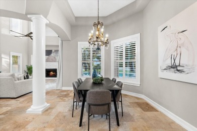 Behind the private gates of this distinguished Belleair estate on Belleview Biltmore Golf Club in Florida - for sale on GolfHomes.com, golf home, golf lot