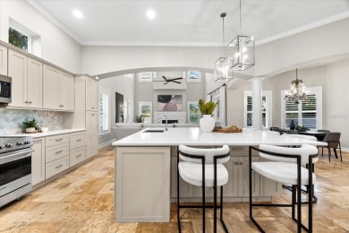 Behind the private gates of this distinguished Belleair estate on Belleview Biltmore Golf Club in Florida - for sale on GolfHomes.com, golf home, golf lot