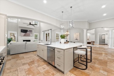 Behind the private gates of this distinguished Belleair estate on Belleview Biltmore Golf Club in Florida - for sale on GolfHomes.com, golf home, golf lot