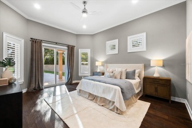 Behind the private gates of this distinguished Belleair estate on Belleview Biltmore Golf Club in Florida - for sale on GolfHomes.com, golf home, golf lot