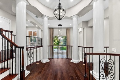 Behind the private gates of this distinguished Belleair estate on Belleview Biltmore Golf Club in Florida - for sale on GolfHomes.com, golf home, golf lot