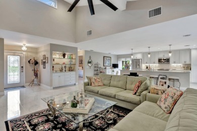 This stunning home boasts a bright and expansive great room with on Eastpointe Country Club in Florida - for sale on GolfHomes.com, golf home, golf lot