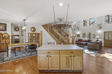 Experience mountain luxury and serene golf course living in this on Pinetop Lakes Golf and Country Club in Arizona - for sale on GolfHomes.com, golf home, golf lot