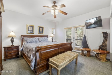 Experience mountain luxury and serene golf course living in this on Pinetop Lakes Golf and Country Club in Arizona - for sale on GolfHomes.com, golf home, golf lot