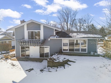 A truly unique find, this Tosi-built home in Cress Creek on Cress Creek Country Club in Illinois - for sale on GolfHomes.com, golf home, golf lot