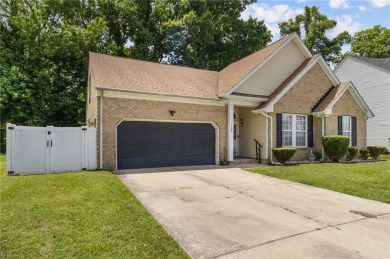 Well maintained and updated brick ranch situated across from on Nansemond River Golf Club in Virginia - for sale on GolfHomes.com, golf home, golf lot