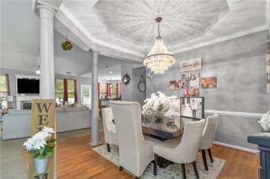 Well maintained and updated brick ranch situated across from on Nansemond River Golf Club in Virginia - for sale on GolfHomes.com, golf home, golf lot