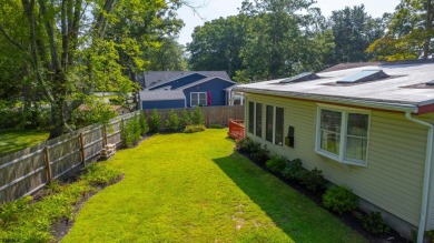 This sprawling custom ranch blends modern updates with classic on Greate Bay Golf Club in New Jersey - for sale on GolfHomes.com, golf home, golf lot