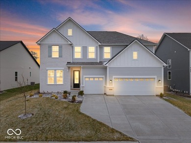 Welcome to this stunning, practically new home offering the on Pebble Brook Golf Course - North in Indiana - for sale on GolfHomes.com, golf home, golf lot