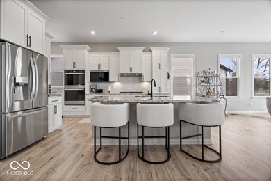 Welcome to this stunning, practically new home offering the on Pebble Brook Golf Course - North in Indiana - for sale on GolfHomes.com, golf home, golf lot