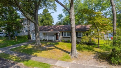 This sprawling custom ranch blends modern updates with classic on Greate Bay Golf Club in New Jersey - for sale on GolfHomes.com, golf home, golf lot