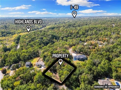 Close to Lake Loch Lochmond, Tiree Park and boat launch, and on Bella Vista Country Club - Highlands in Arkansas - for sale on GolfHomes.com, golf home, golf lot