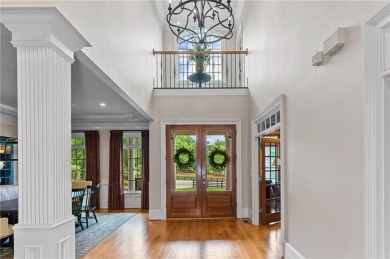 This stunning executive home sits on 2 acres in the Creekview on Woodmont Golf and Country Club in Georgia - for sale on GolfHomes.com, golf home, golf lot