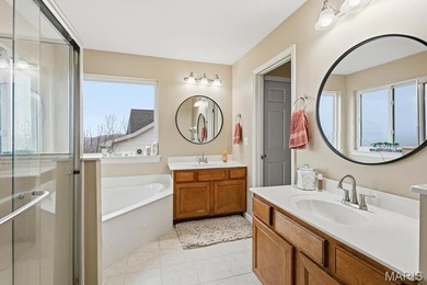 Sprawling two-story in the legends golf community overlooking on Country Club at the Legends in Missouri - for sale on GolfHomes.com, golf home, golf lot