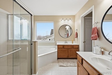 Sprawling two-story in the legends golf community overlooking on Country Club at the Legends in Missouri - for sale on GolfHomes.com, golf home, golf lot