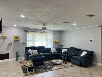 Come see this furnished, split level home that is move-in ready on Sunkist Country Club, Inc. in Mississippi - for sale on GolfHomes.com, golf home, golf lot