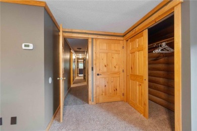 Take a look at this Pelican Lake log cabin, situated on the 19th on Breezy Point Golf Course Resort in Minnesota - for sale on GolfHomes.com, golf home, golf lot