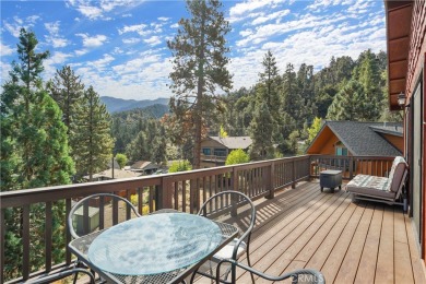 Breathtaking views from this beautiful secluded mountain home on Pine Mountain Club in California - for sale on GolfHomes.com, golf home, golf lot