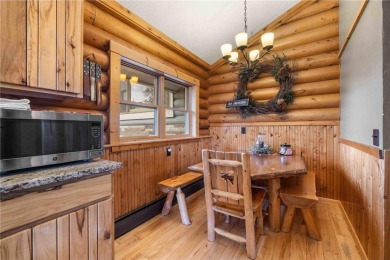 Take a look at this Pelican Lake log cabin, situated on the 19th on Breezy Point Golf Course Resort in Minnesota - for sale on GolfHomes.com, golf home, golf lot