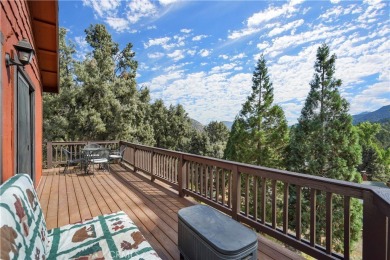 Breathtaking views from this beautiful secluded mountain home on Pine Mountain Club in California - for sale on GolfHomes.com, golf home, golf lot