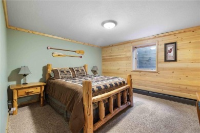 Take a look at this Pelican Lake log cabin, situated on the 19th on Breezy Point Golf Course Resort in Minnesota - for sale on GolfHomes.com, golf home, golf lot