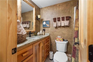 Take a look at this Pelican Lake log cabin, situated on the 19th on Breezy Point Golf Course Resort in Minnesota - for sale on GolfHomes.com, golf home, golf lot