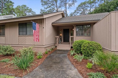 This beautifully renovated 3-bedroom, 2-bath coastal home is on Sea Pines Country Club in South Carolina - for sale on GolfHomes.com, golf home, golf lot