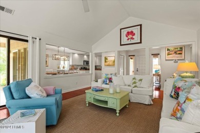 This beautifully renovated 3-bedroom, 2-bath coastal home is on Sea Pines Country Club in South Carolina - for sale on GolfHomes.com, golf home, golf lot