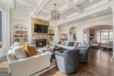 Welcome to this extraordinary luxury retreat tucked inside the on Laurel Springs Golf Club in Georgia - for sale on GolfHomes.com, golf home, golf lot